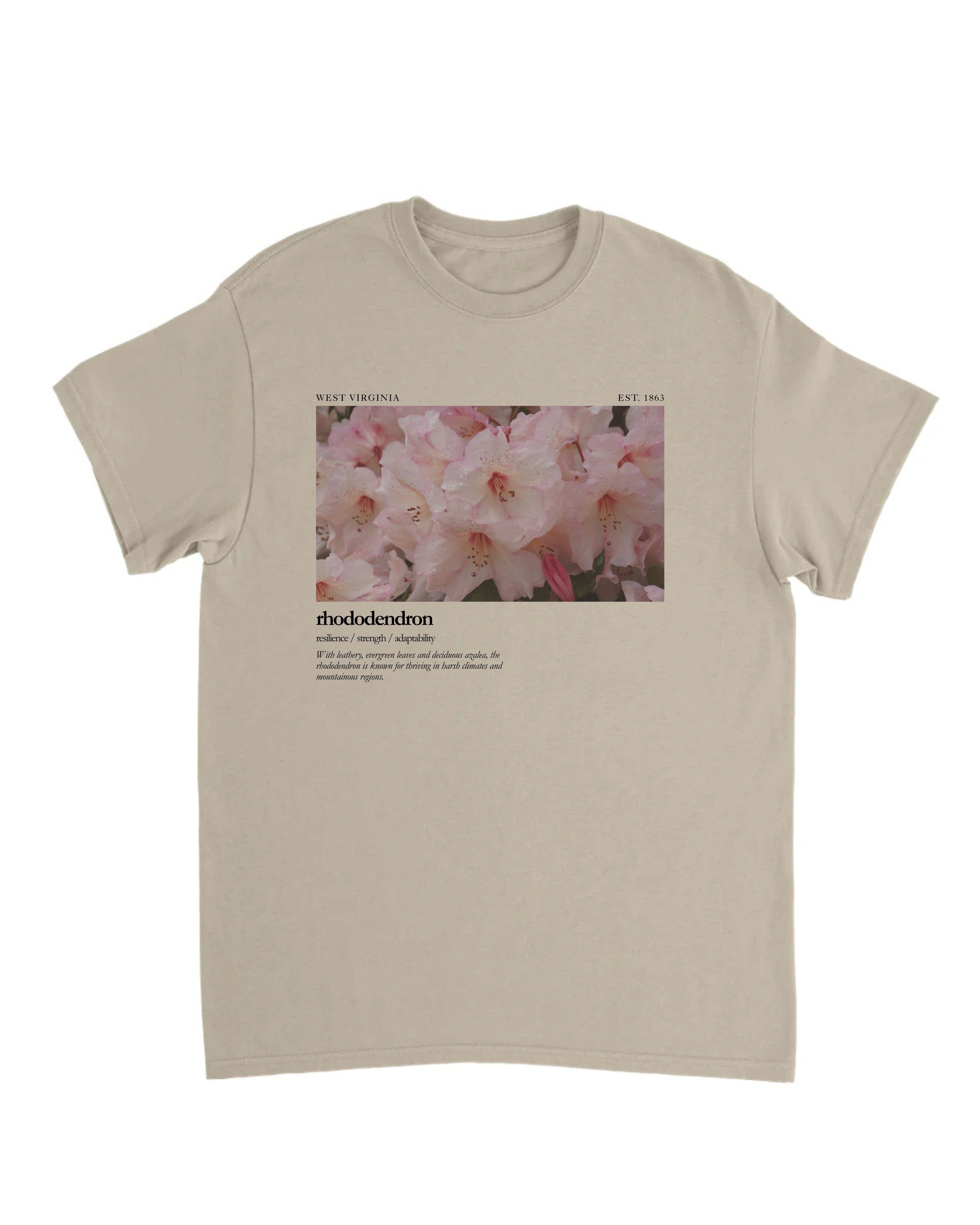 West Virginia Rhododendron Tee