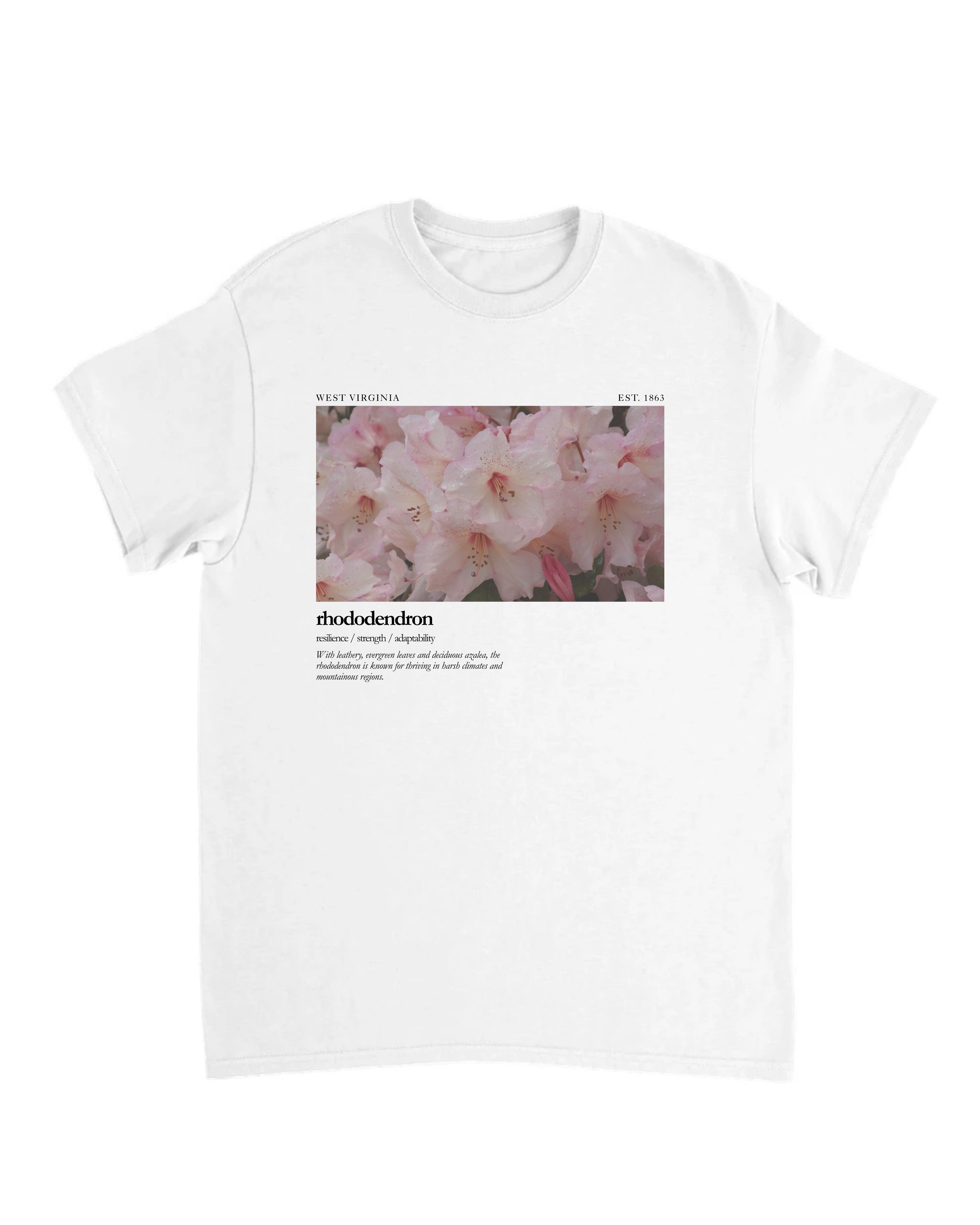 West Virginia Rhododendron Tee
