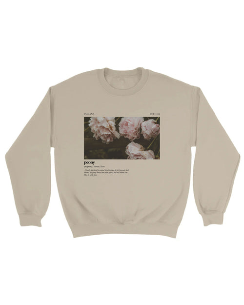 Indiana Peony Sweatshirt