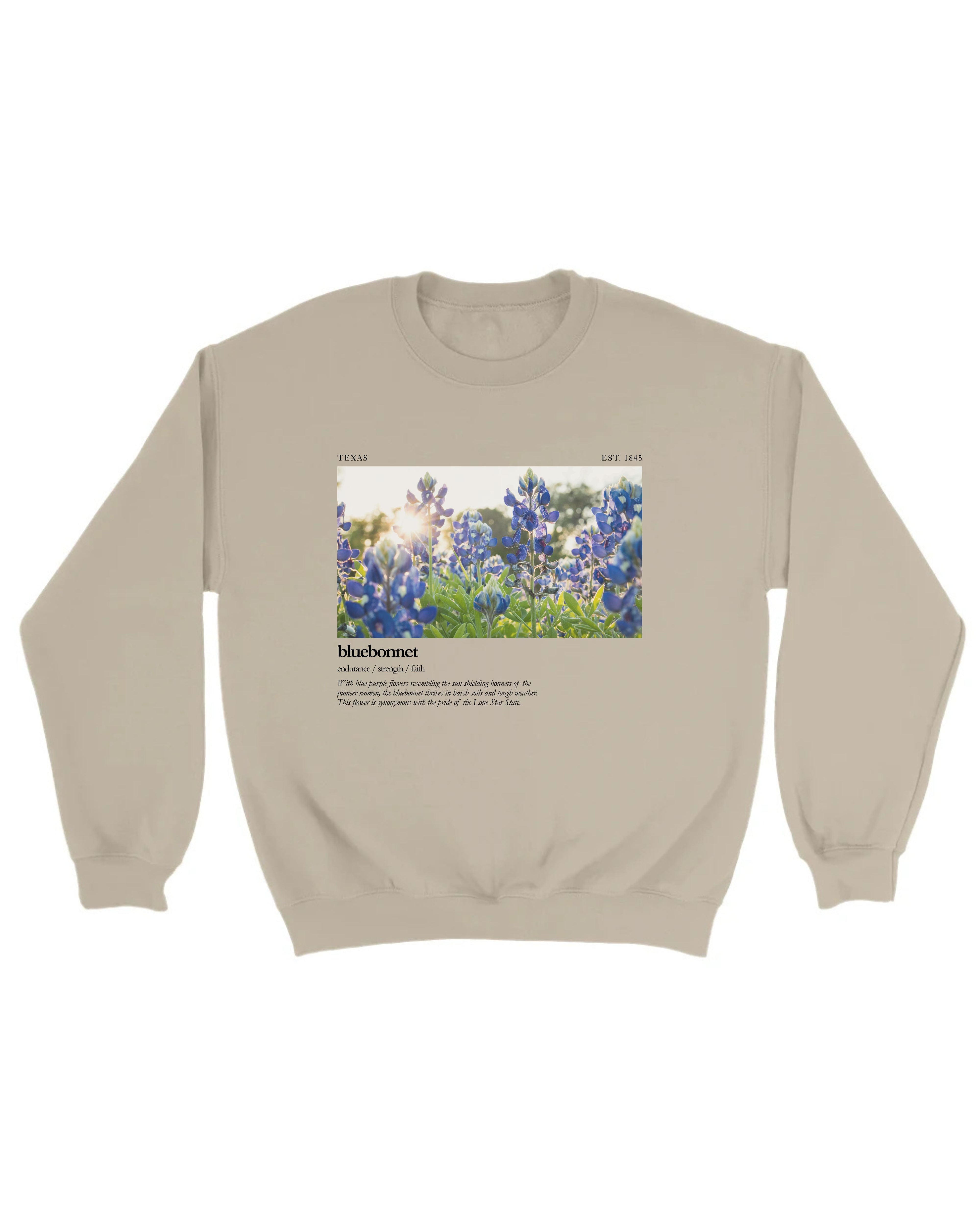 Texas Bluebonnet Sweatshirt